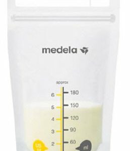BAG, STORAGE BREAST MILK PRE-SEALED 6OZ (50/PK 12PK/CS)