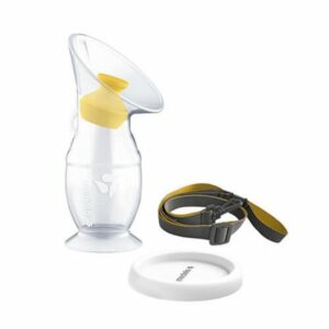COLLECTOR, BREAST MILK SILICONE MEDELA (4/BX)