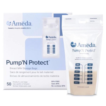 BAG, STORAGE AMEDA PUMP N PROTECT BREAST MILK (50/CS)