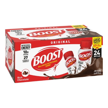 BOOST, ORIGINAL CHOC CLEAN 8FLOZ (24/CS)