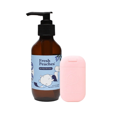 GEL, TOILET PAPER PUMP & POCKET BOTTLE PNK 130ML/20ML (45/CS