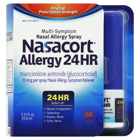 NASACORT, SPR 55MCG 60SPR .37OZ
