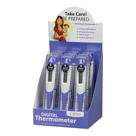 DISPLAY, THERMOMETER DIG 9SECOND (9/PK 24PK/CS)