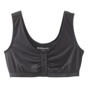 BRA, SNAP FRNT CLSR BLK MED