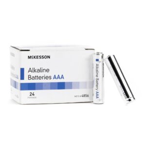 Alkaline Battery McKesson AAA Cell 1.5 Volt Disposable 24 Pack